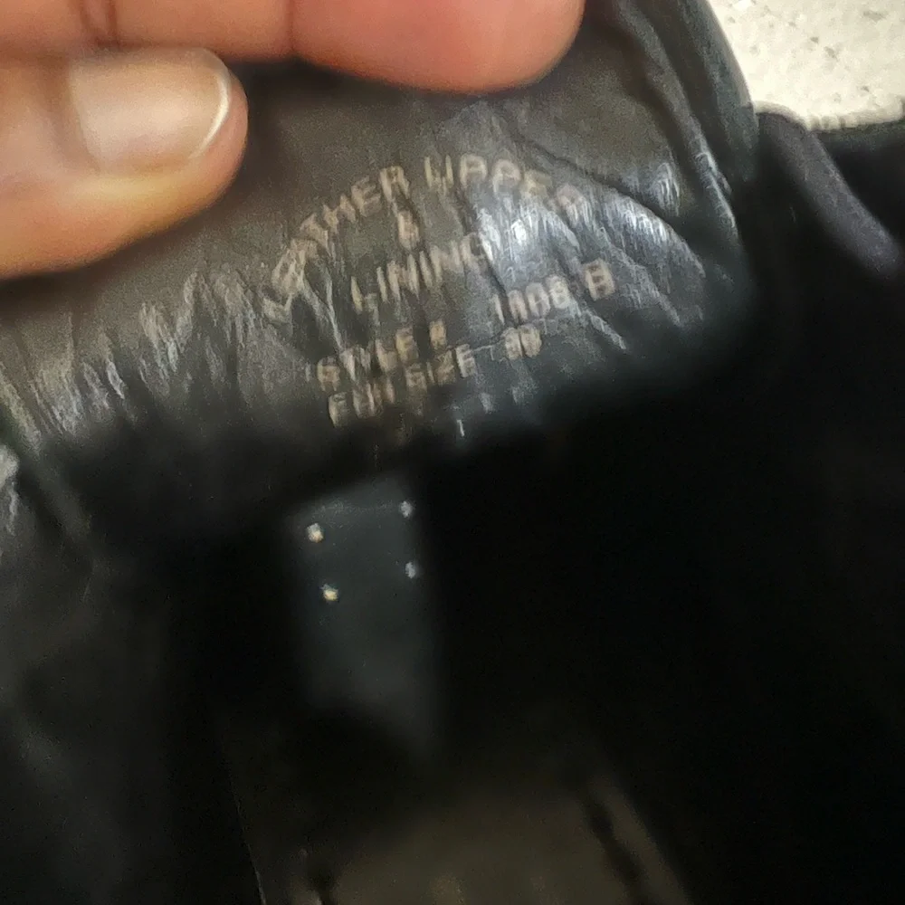 Havana Joe 1811-B Black Leather Classic Chukka Ankle Boots Women Size 39 US 8‎